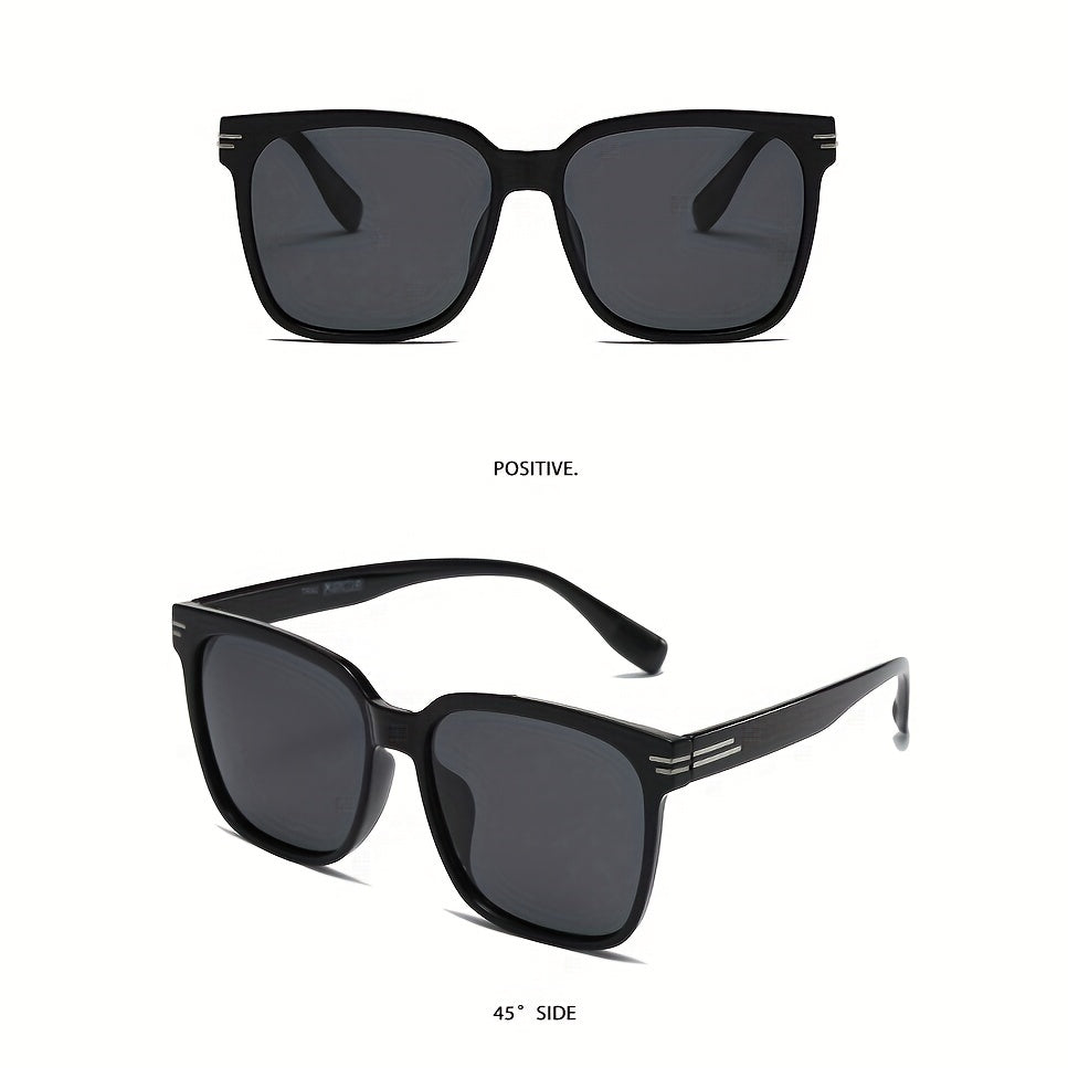 Square Polarized Sunglasses Men's Driving Sunshade UV Protection