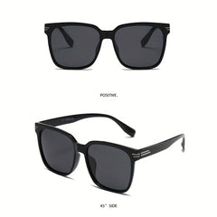 Square Polarized Sunglasses Men's Driving Sunshade UV Protection