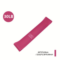 Rubber Resistance Bands Elastic Yoga Stretch Band Gym Pilates Fitness Equipment