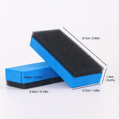 5pcs Car Paint Plating Crystal Sponge Block Wipe Off Glue Car Beauty