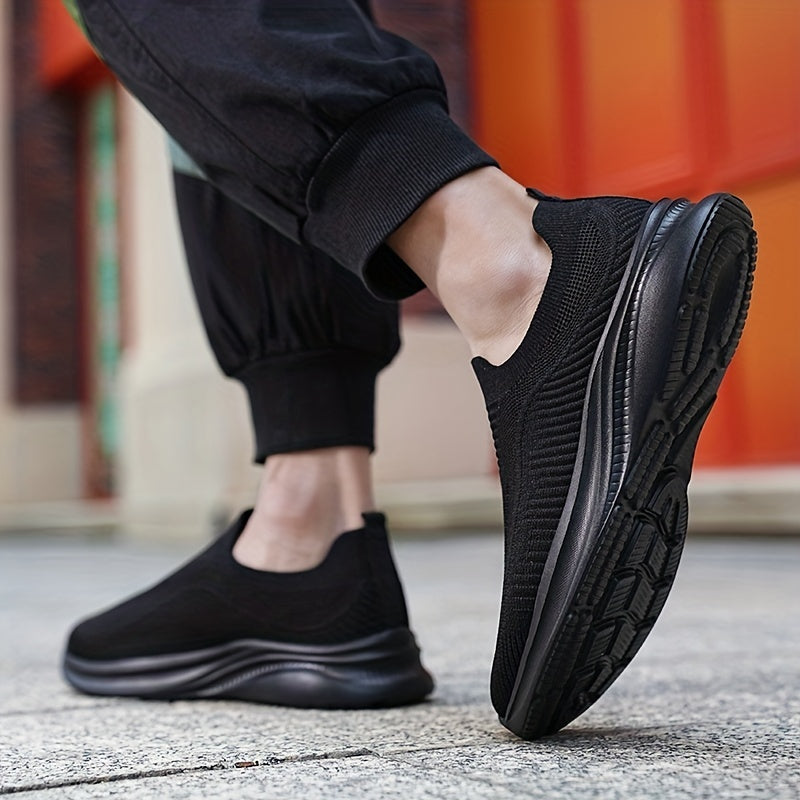 Men's Slip-On Loafers Lightweight Breathable Walking Shoes