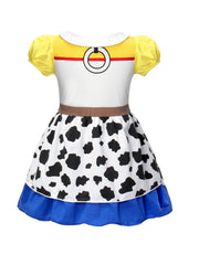 Baby Girls Cotton Princess Dress Costume Dress Up Birthday Party