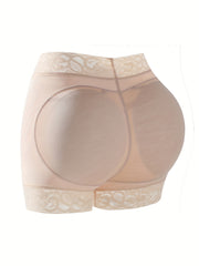 Lace Shaping Panties Butt Lifting Padded Underwear