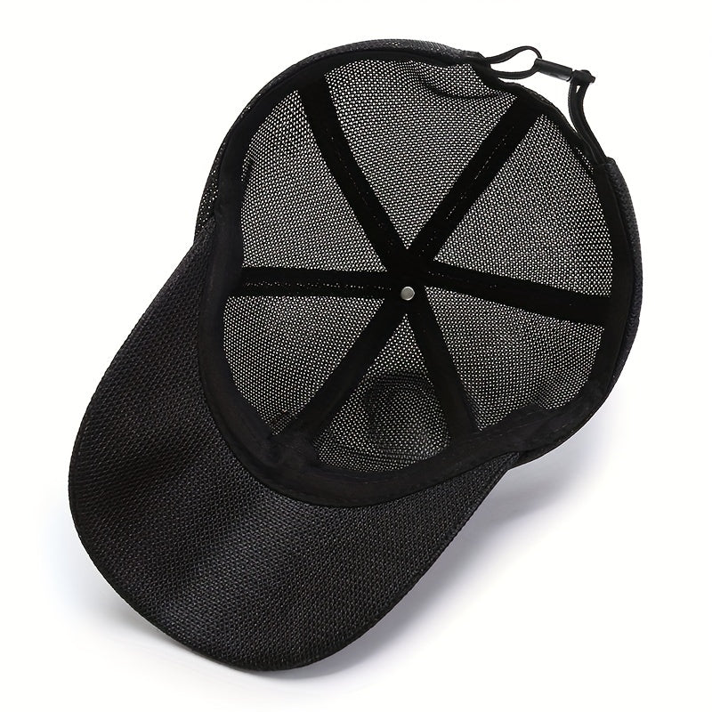 Men's Breathable Baseball Cap Sun Protection For Outdoor Sports