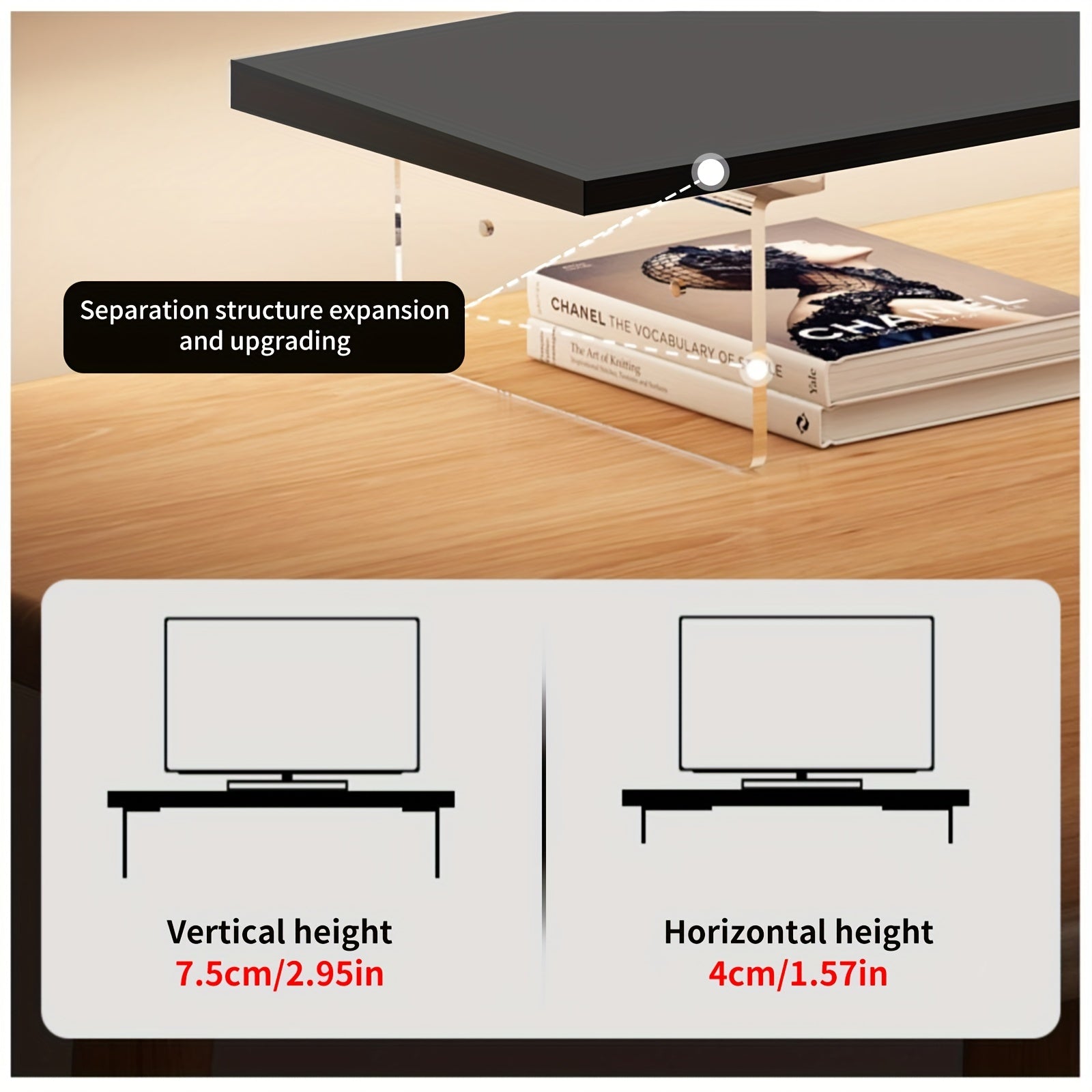 Office Laptop Screen Heightening Bracket