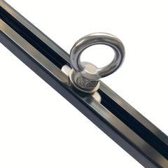 Stainless Steel Tie Down Eyelet Rail for Kayak Canoe Boat