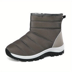 Versatile Women's Snow Boots Thickened Non-slip Warm Hiking Ski Boots