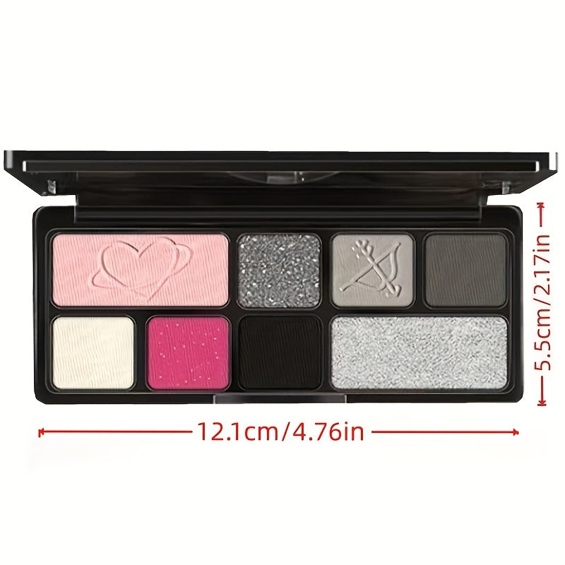 Smokey Eyeshadow Palette Matte Contouring Natural Look