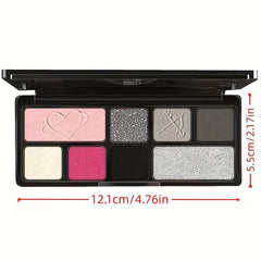 Smokey Eyeshadow Palette Matte Contouring Natural Look