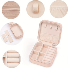 Travel Jewelry Organizer Portable Mini Case Display Storage Holder