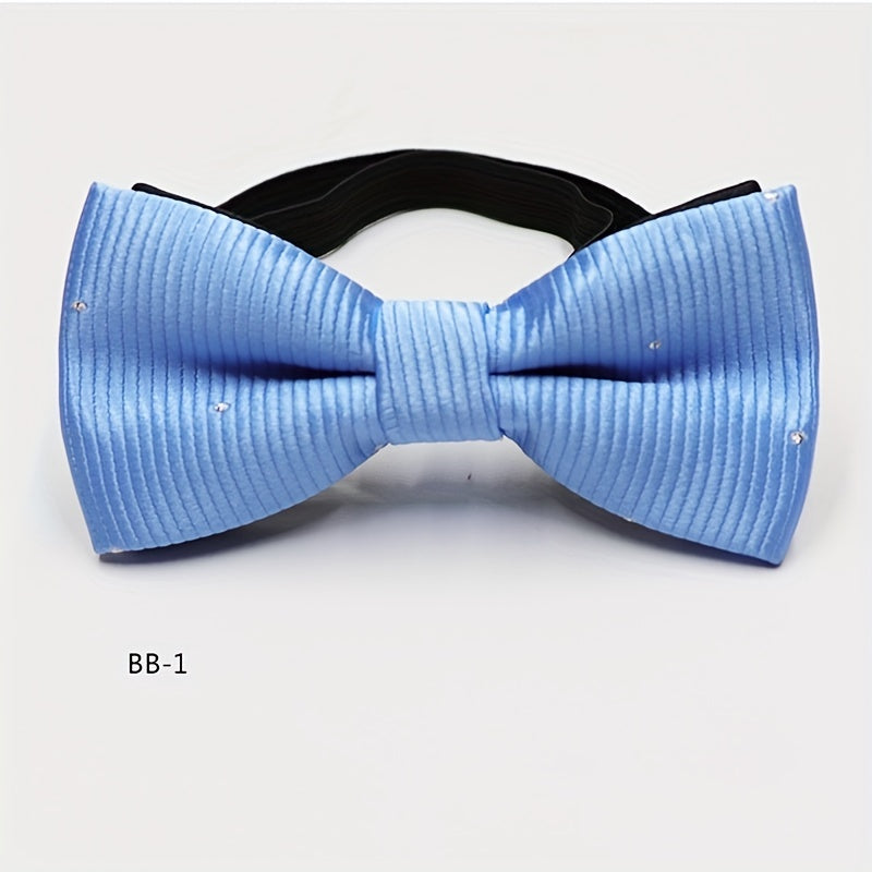 1pc Bow Ties Adjustable Tie Wedding Business Men's Accessories
