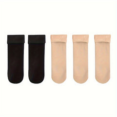 5 Pairs Velvet Thick Snow Socks Warm Floor Winter Thermal Socks