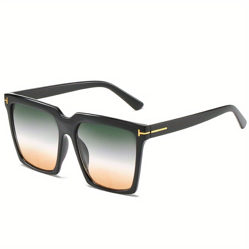 Large Square Sunglasses For Women Men Gradient Glasses UV400