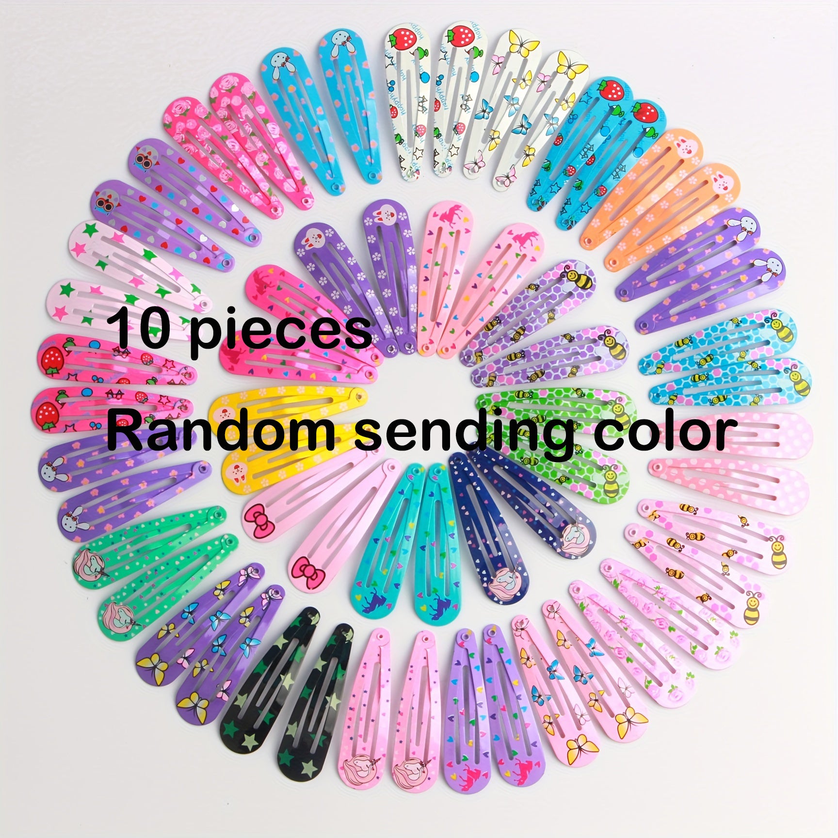 Baby Girls Star Fruits Butterfly Hair Clips Headwear Hair Accessories For Kids
