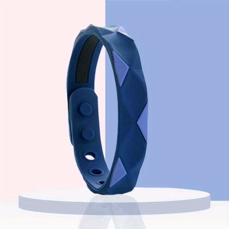 Waterproof Silicone Sports Bracelet Rubber Wristband Men Women