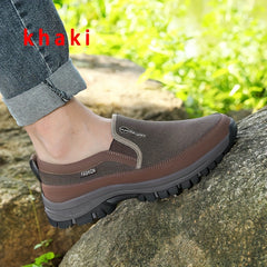 Men's Slip-On Trekking Shoes Breathable Non-Slip Sneakers