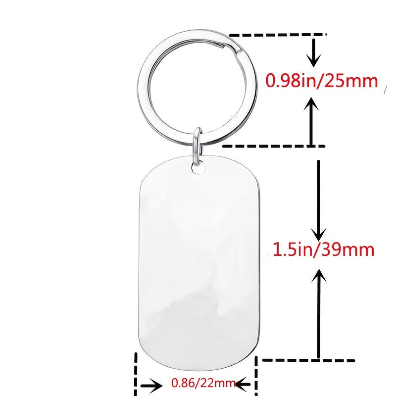 Metal Letter Pattern Bag Pendant Stylish Travel Accessory Gift