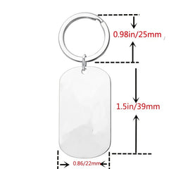 Metal Letter Pattern Bag Pendant Stylish Travel Accessory Gift
