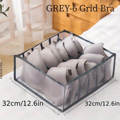 Foldable Bra & Panty Organizer Underwear Storage Box Drawer