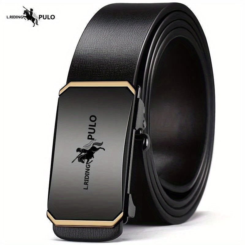 Men's PU Leather Casual Belt For Jeans Pants