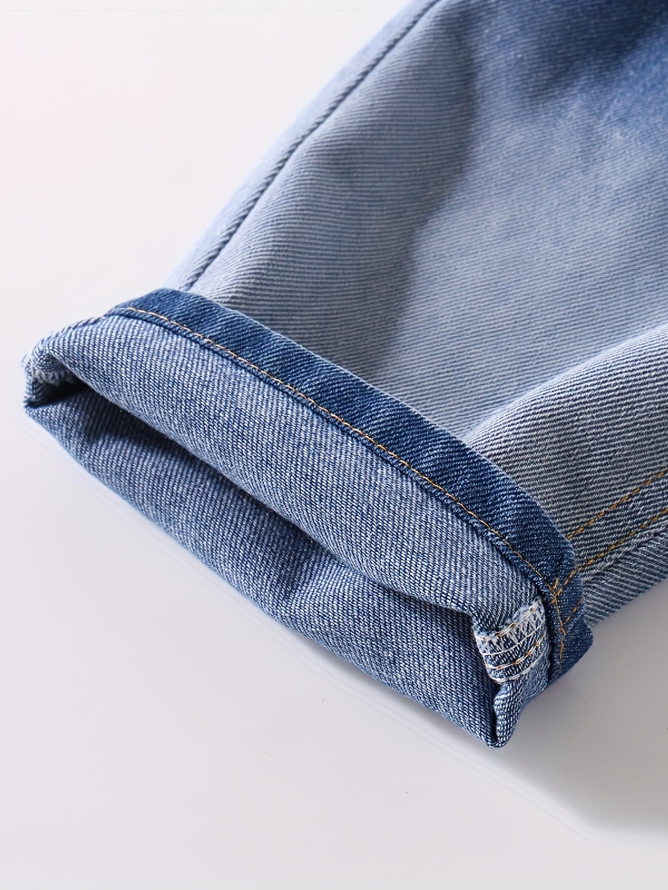 Toddler Boys Gradient Casual Denim Shorts Kids Summer Clothes