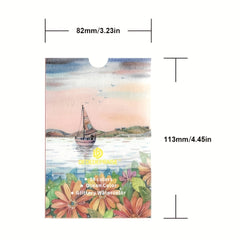 Watercolor Paints Portable Art Kit For Students - 24 Professional Artist Art Set