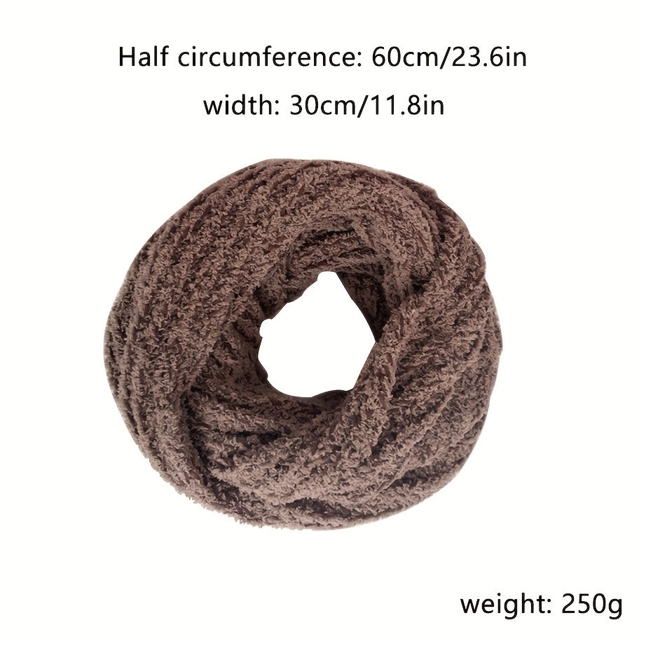 Unisex Thickened Winter Scarf for Outdoor Activity