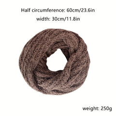 Unisex Thickened Winter Scarf for Outdoor Activity
