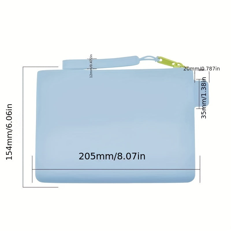 Silicone Makeup Bag for Women Travel Toiletry Bag