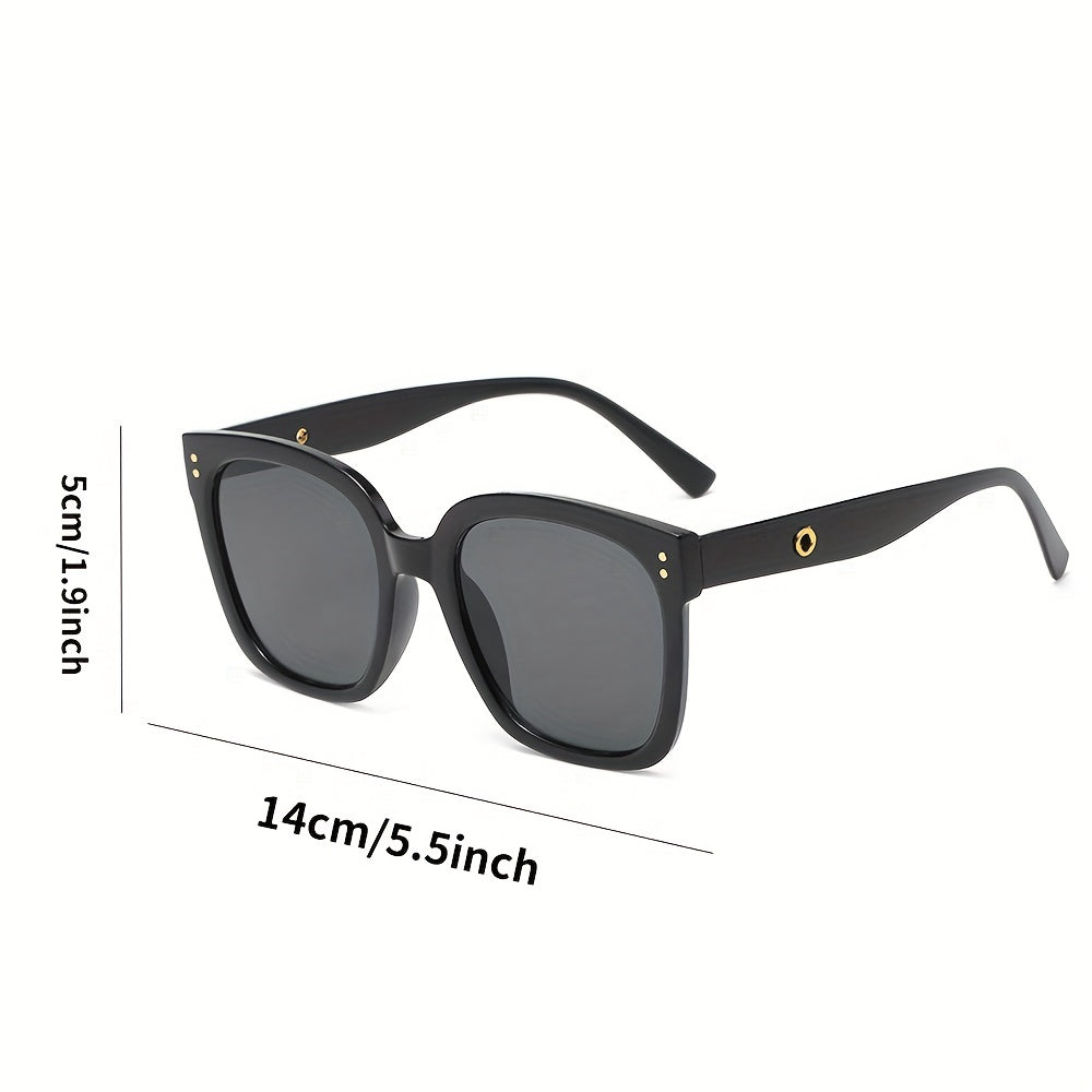 Oversized Square Sunglasses Gradient Glasses UV400
