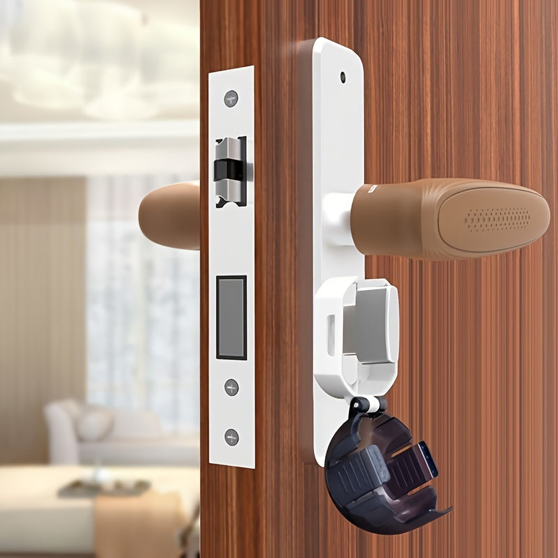Child Safety Lock Cover for Door - Anti Reverse Lock for Kids