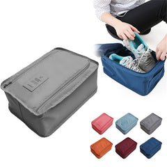 Portable Travel Shoes Storage Bag with Zipper - Luggage Packing Bag
