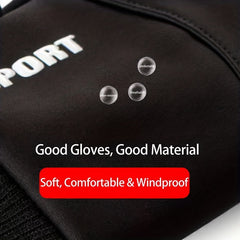 Winter Waterproof Touch Screen Fleece Gloves for Outdoor Activities
