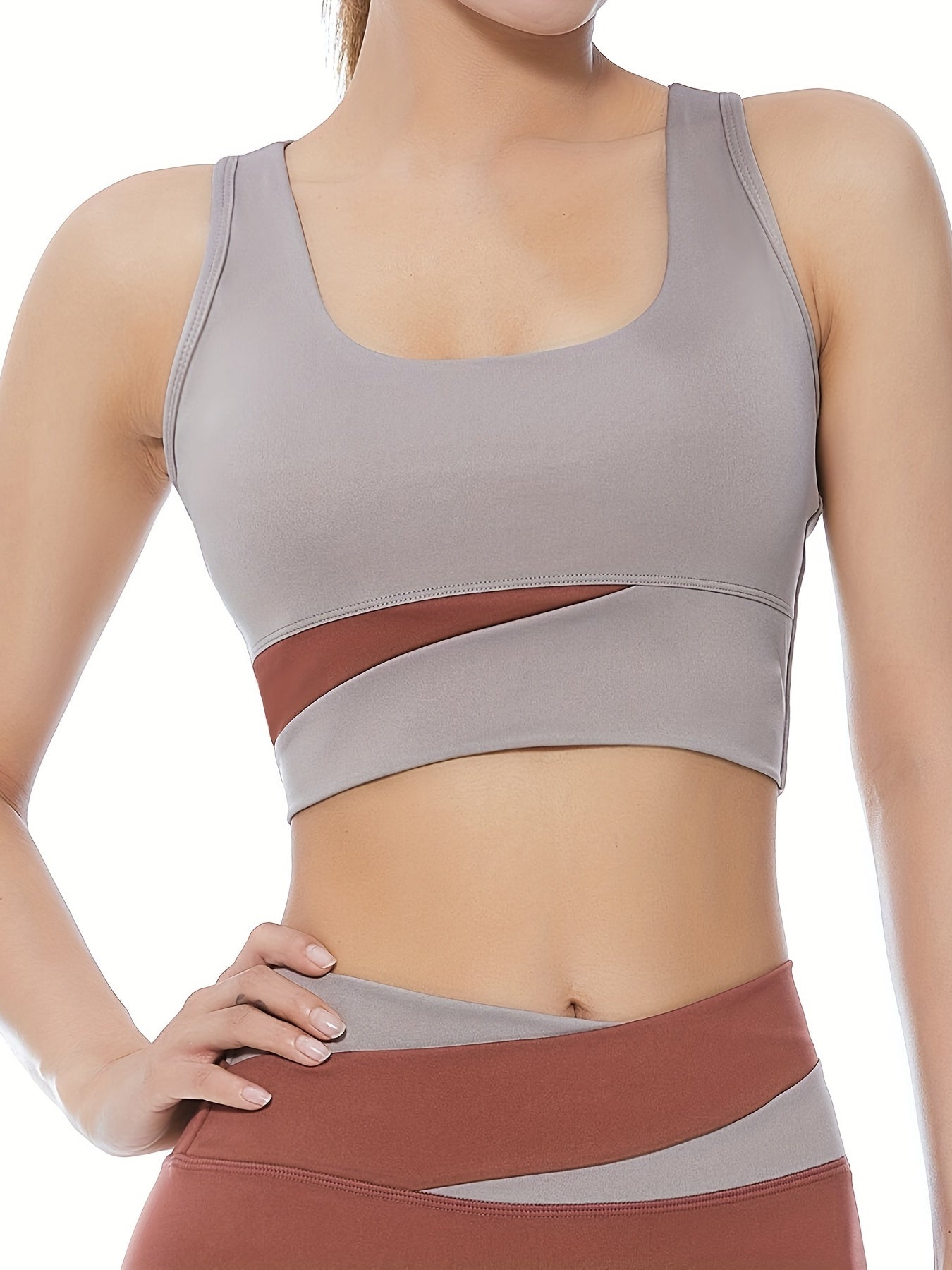 Women's Yoga Sports Bra Racer Back Tank Top