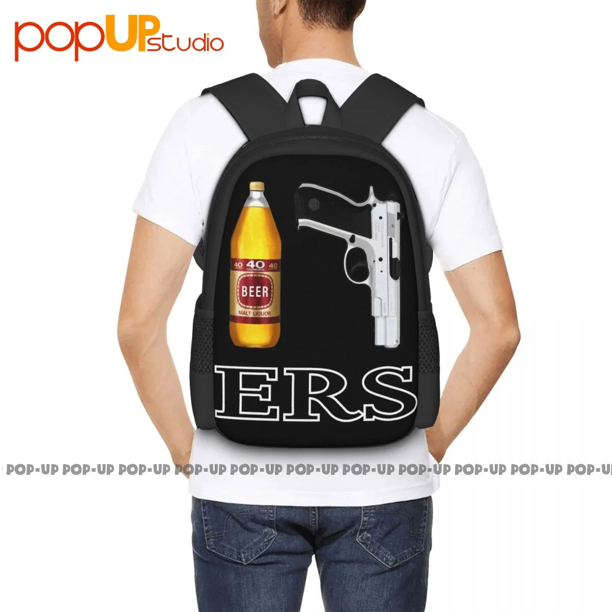 49Ers San Francisco Art Print Backpack - Large Capacity