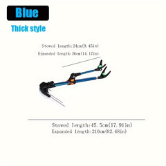 Stainless Steel Fishing Rod Holder, 180 Degree Adjustable Rod Rest