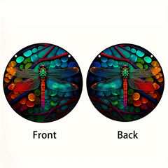 Dragonfly Dye Sun Catcher Hanging Window Christmas Gift Home Decor