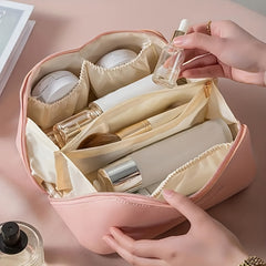 Large Capacity Portable Cosmetic Case Travel Toiletry Bag