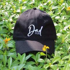 Embroidered Letter Cotton Soft Hat Solid Baseball Cap Fathers Gift