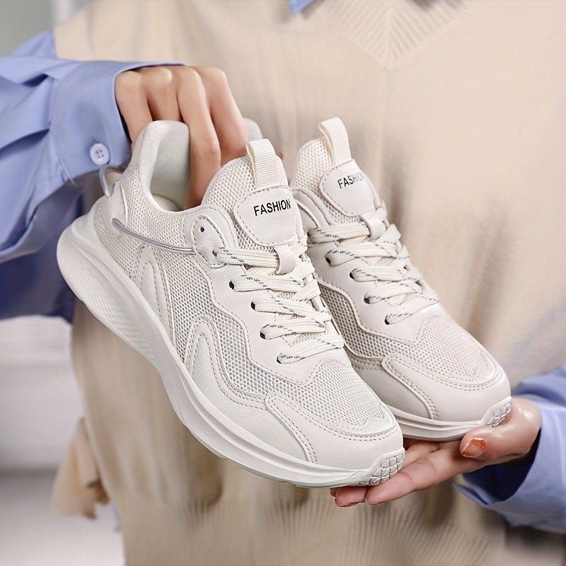 Breathable Lace Up Soft Sole Running Shoes for Women