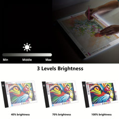 A4 LED Light Pad Kit for Diamond Painting