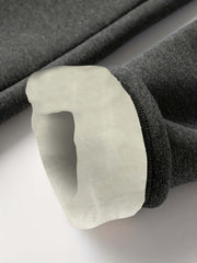 Casual Leggings Women's Plus Solid Liner Fleece Elastic High Rise