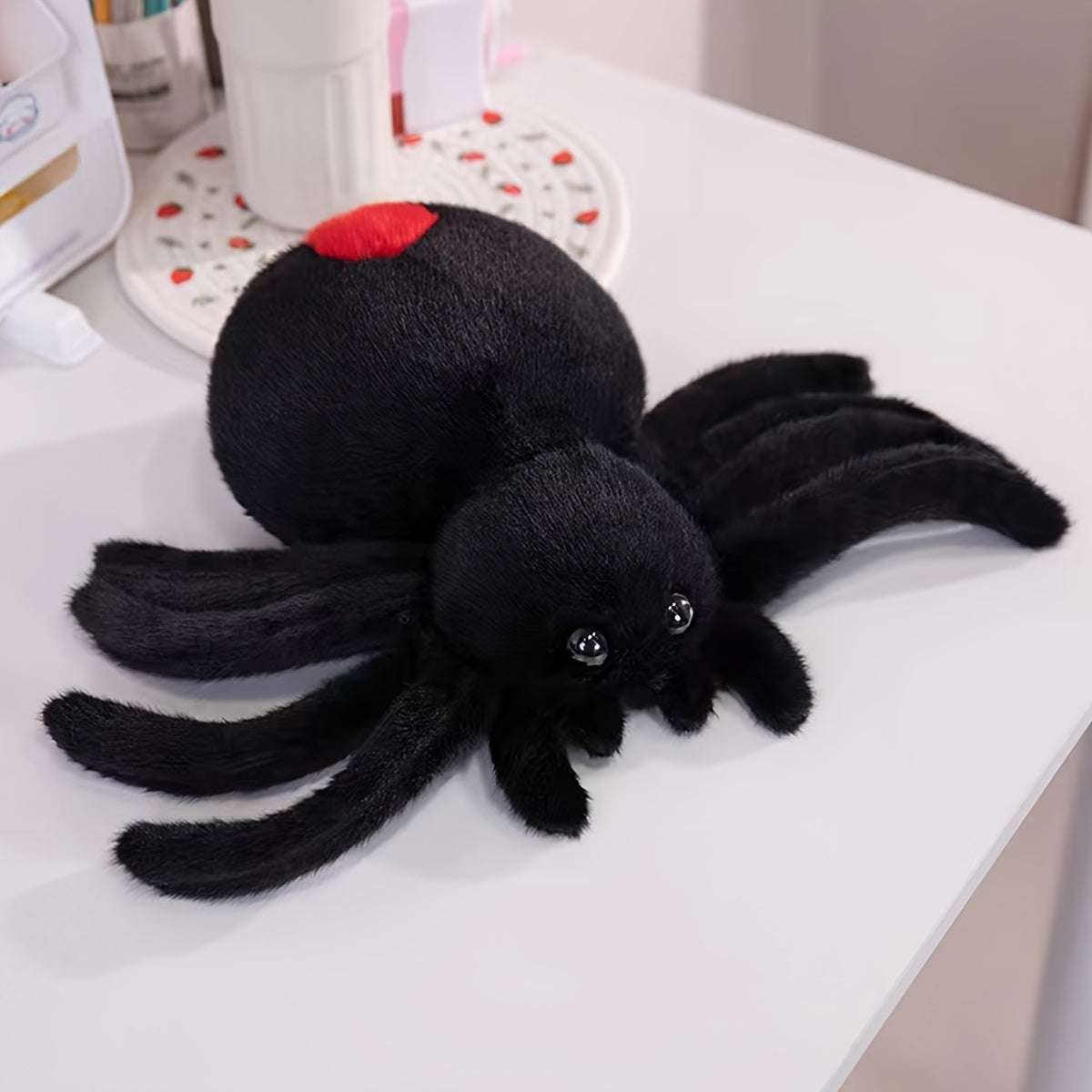 Realistic Spider Plush Toy Funny Prank Giant Spider Stuffed Animal