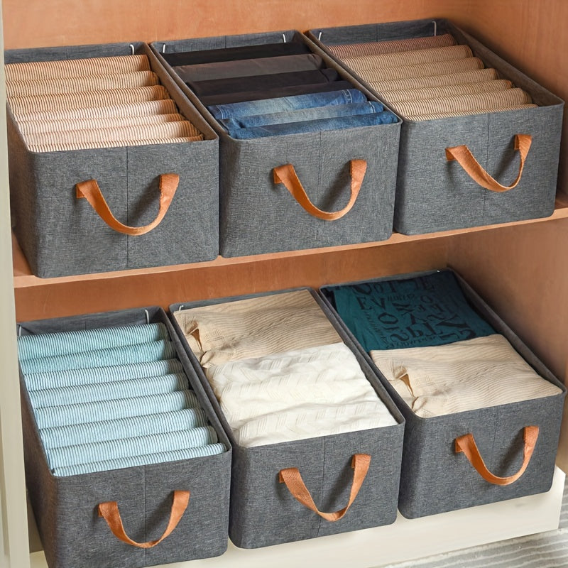 Foldable Clothes Storage Box Wardrobe Closet Packing Cube Organizer