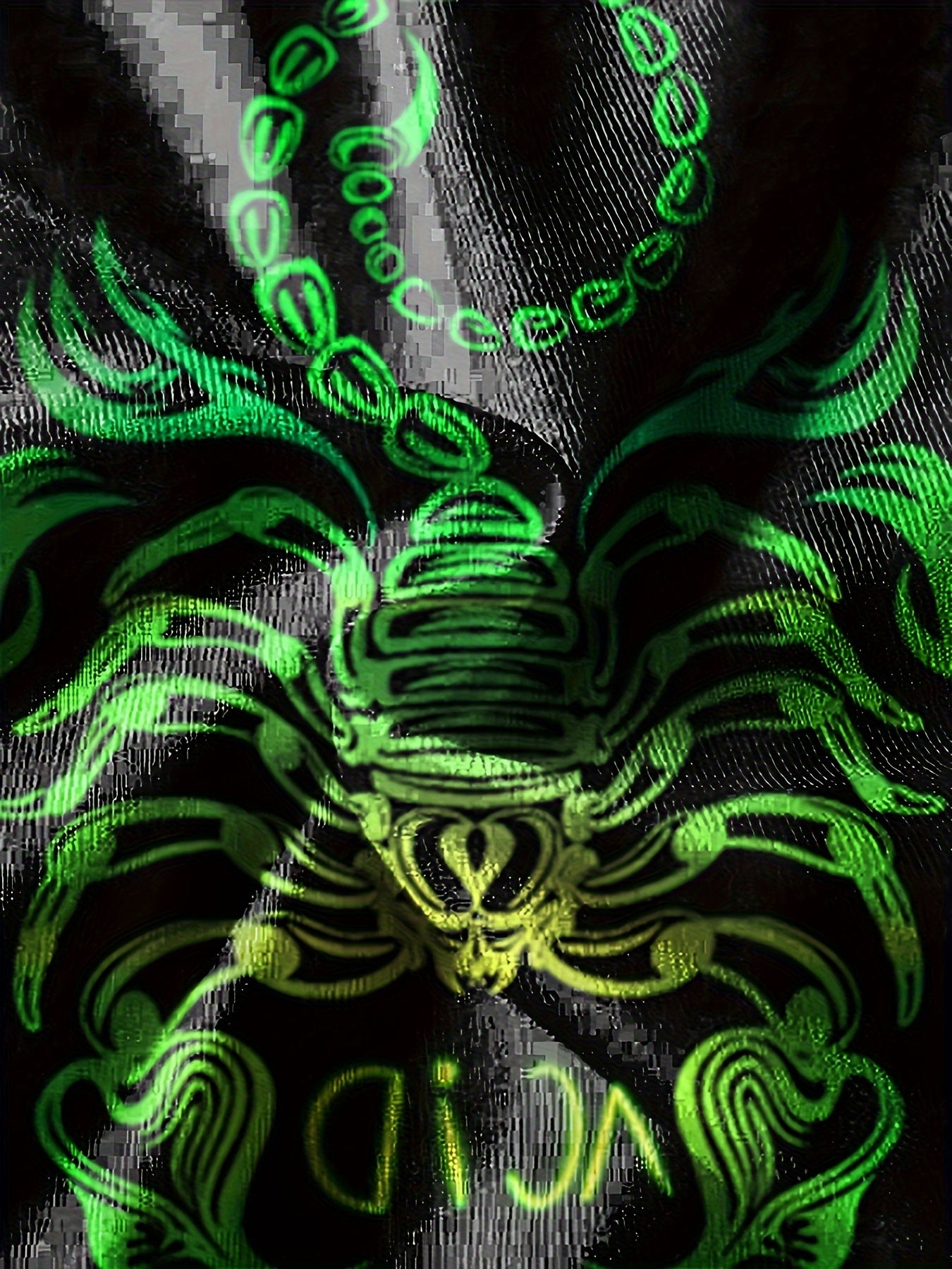 Scorpion Print Tee Boys Long Sleeve Comfortable Soft T shirt