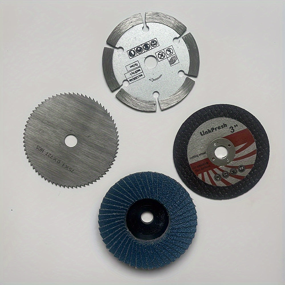 4pcs Flap Discs Grinding/Cutting Discs Sanding Machines