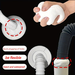 Rubber Mud Sealing Waterproof Sealant for Pipes and AC Holes