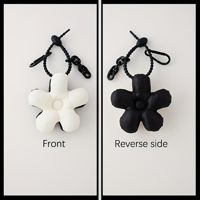 Sweet Cartoon Sun Flower Keychain DIY Bag Pendant Accessory