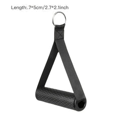 Rubber Non-slip Handle for Resistance Band, 1 Pair Handle with 2 Hooks