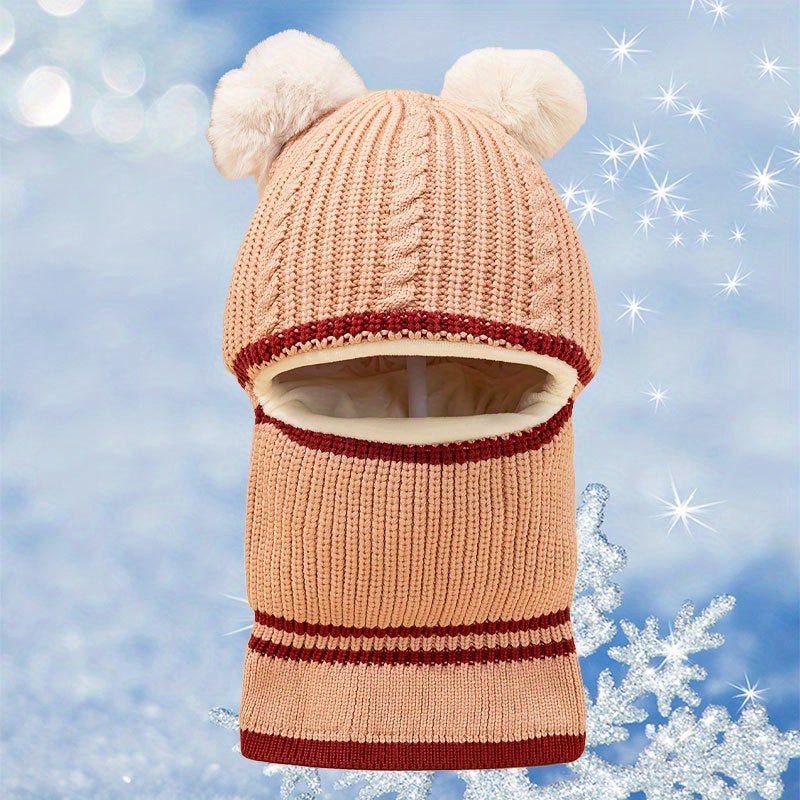 Little Boy's Unisex Pullover Hat Winter Warmth